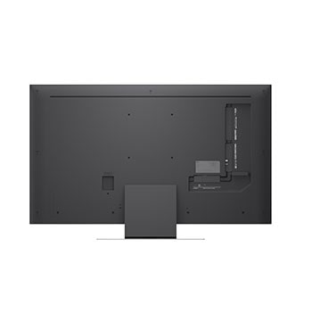 Een alpha 8 AI-processor 4K Gen3 van de LG Mini RGB evo AI MRGB85 straalt in blauw licht op een printplaat en benadrukt de AI-verwerkingsprestaties met een tot 5 keer snellere NPU, 10% snellere CPU-verwerking en 20% grotere geheugencapaciteit.